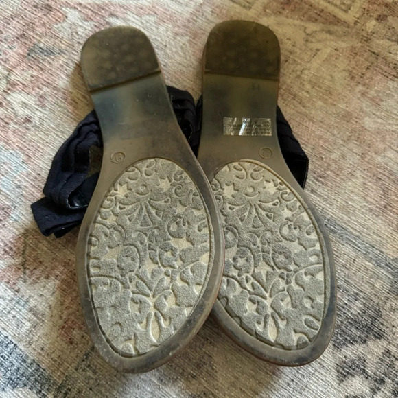 Chinese Laundry Bow Slip On Sandals 9W Womens Chic Summer Feminine Trendy - Picture 4 of 6